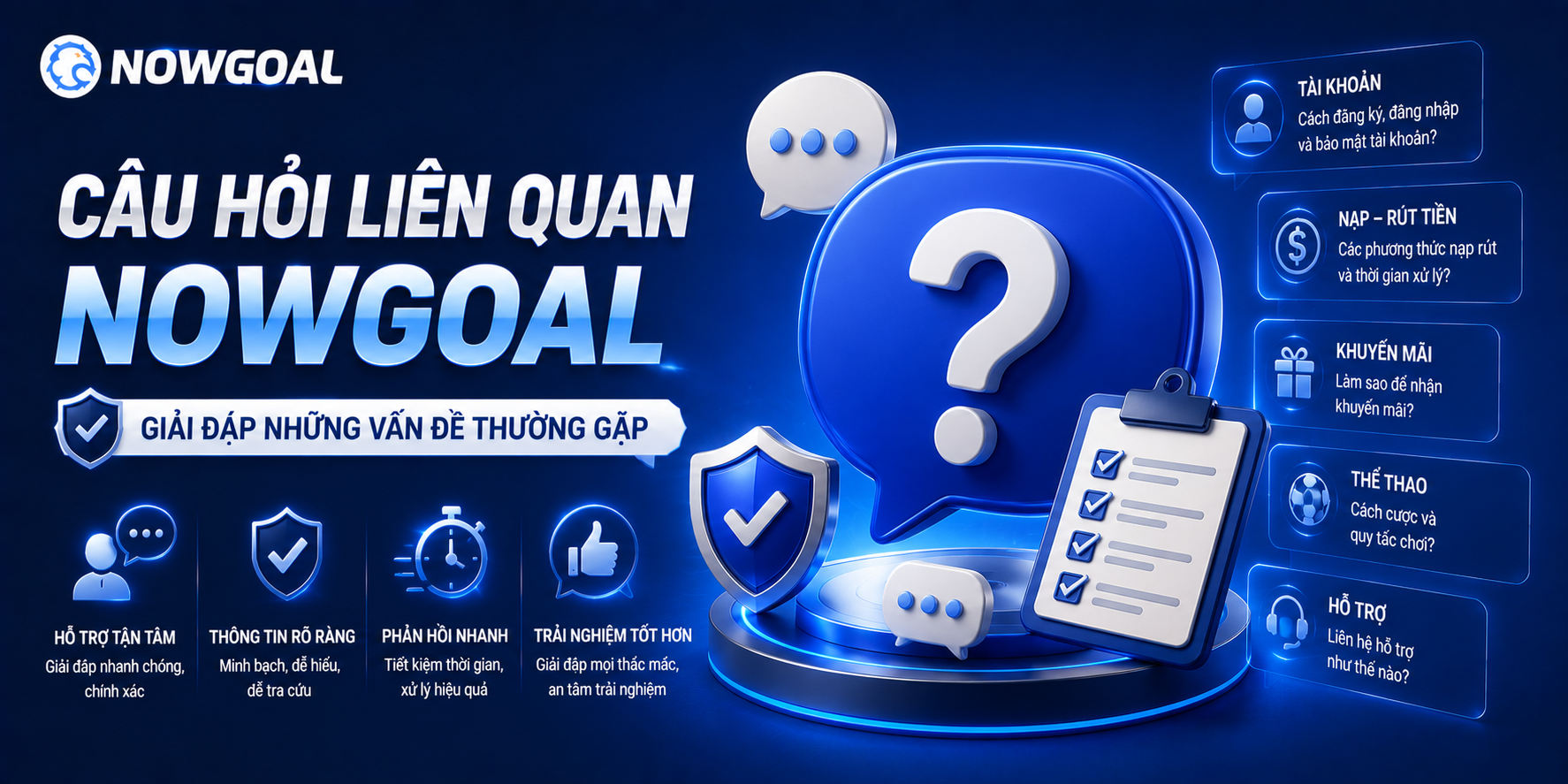Câu hỏi liên quan NOWGOAL